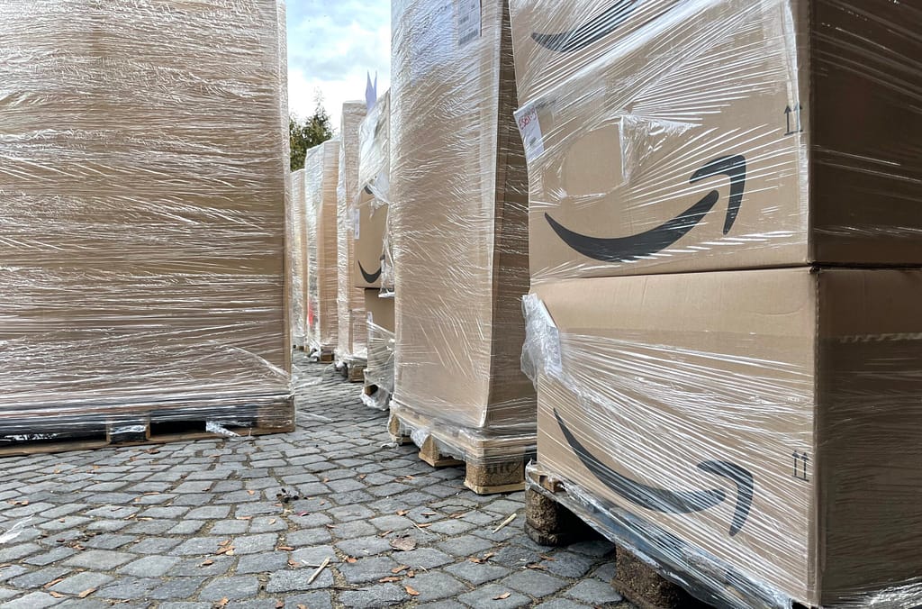 Amazon Retoure Paletten